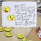 Emoji Cute Smiley Face Magnetic Dry Eraser untuk Papan Tulis Papan Tulis